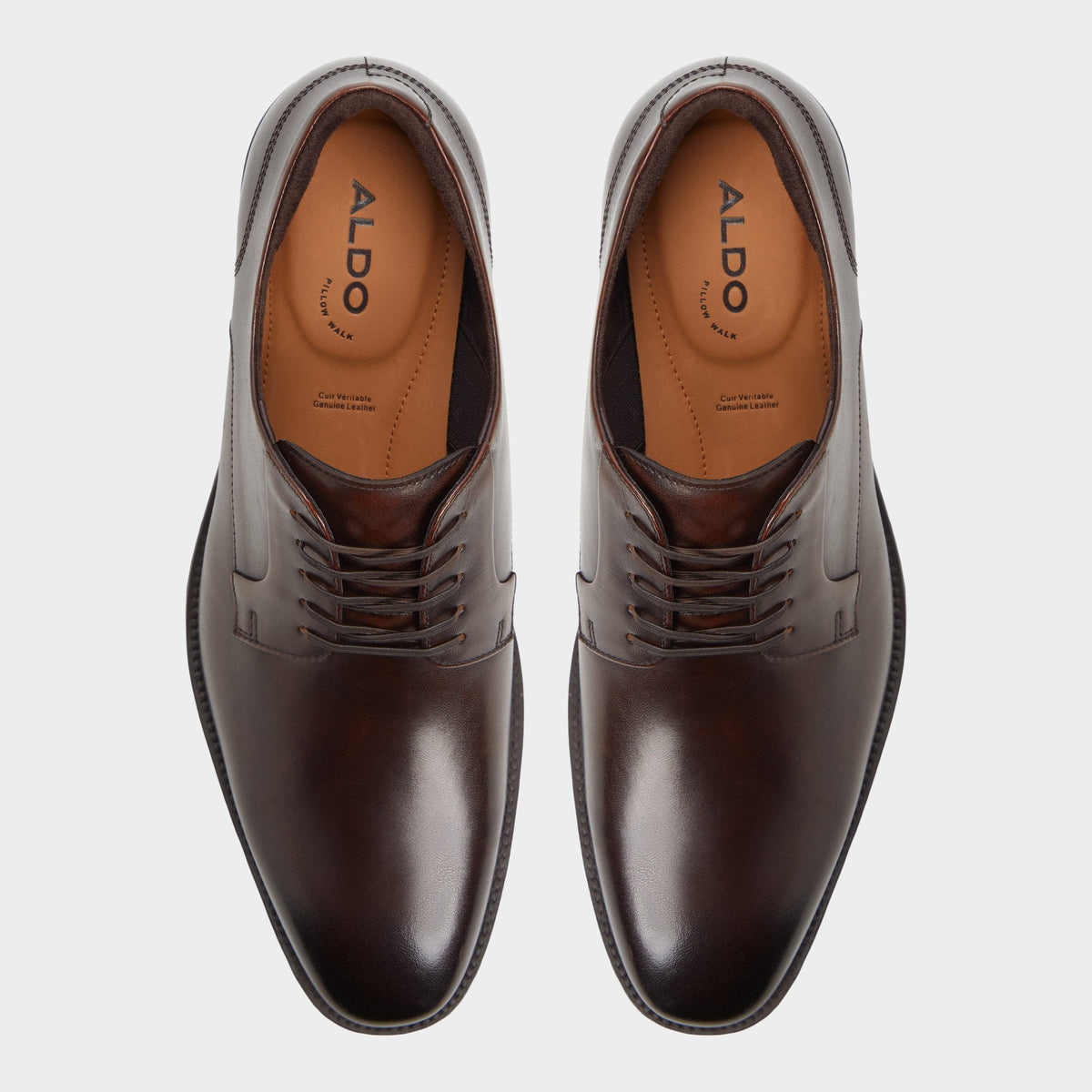 Teodoro Medium Brown Men's Dress Shoes - Derby shoe | Aldo
