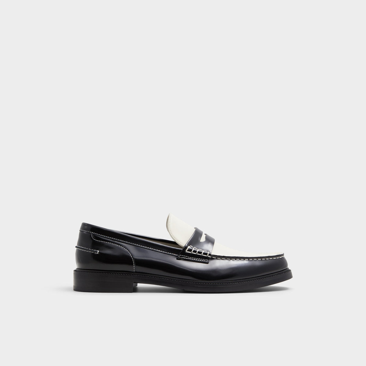 Kieran Black/White Men's Dress Shoes - Loafer | Aldo