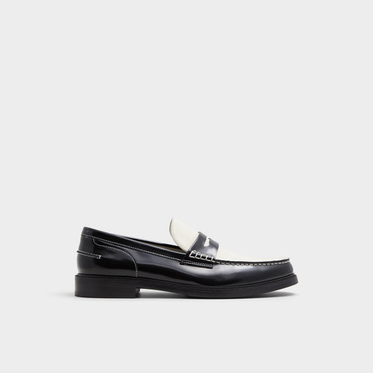 Kieran Black/White Men's Dress Shoes - Loafer | Aldo