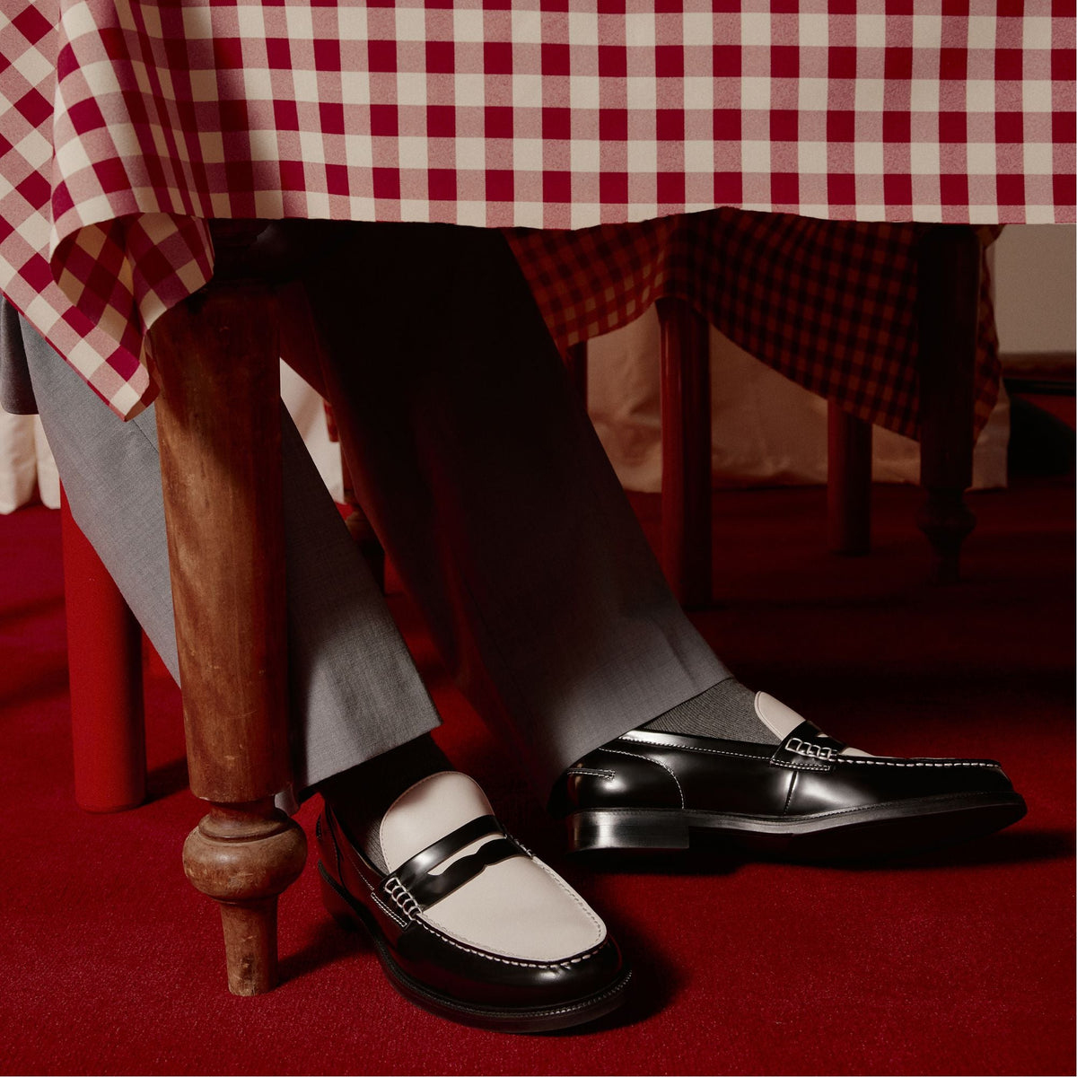 Kieran Black/White Men's Dress Shoes - Loafer | Aldo