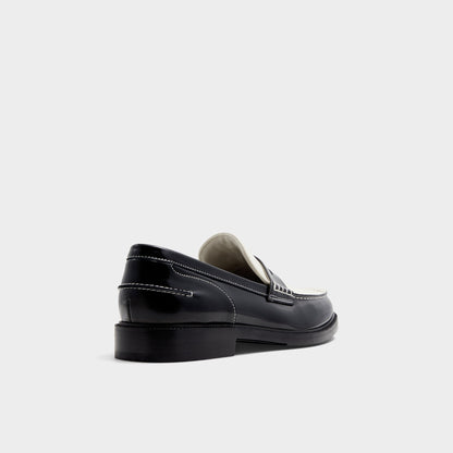 Kieran Black/White Men's Dress Shoes - Loafer | Aldo