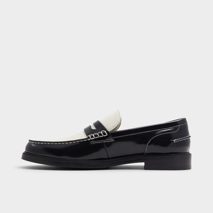 Kieran Black/White Men's Dress Shoes - Loafer | Aldo