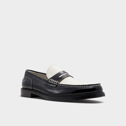 Kieran Black/White Men's Dress Shoes - Loafer | Aldo