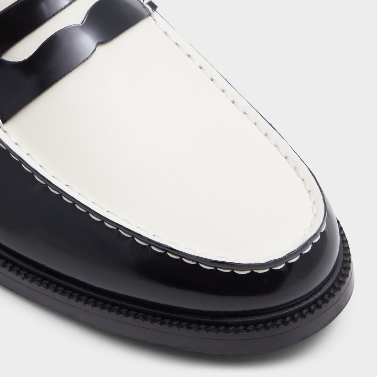 Kieran Black/White Men's Dress Shoes - Loafer | Aldo