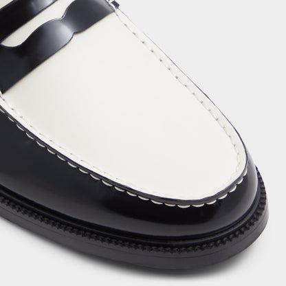Kieran Black/White Men's Dress Shoes - Loafer | Aldo