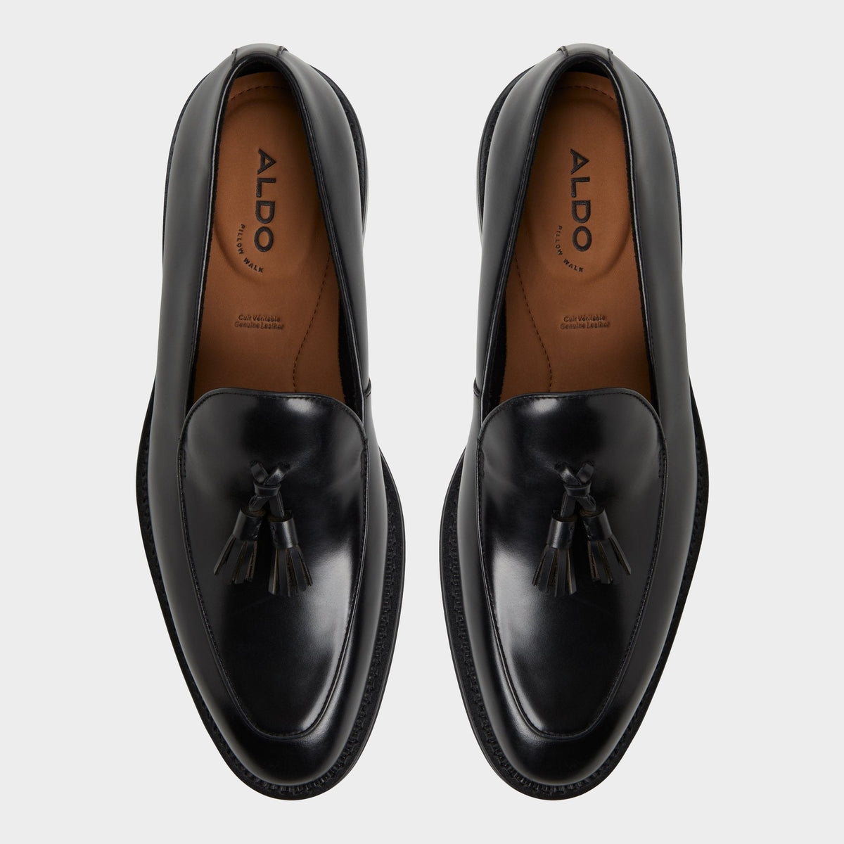 Portos Black Men's Dress Shoes - Loafer | Aldo