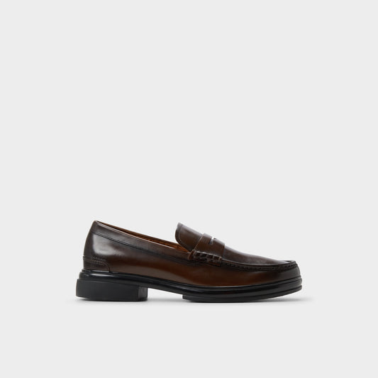 Tucker Other Brown Leather Smooth Men's Loafers & Slip-Ons - Loafer | Aldo
