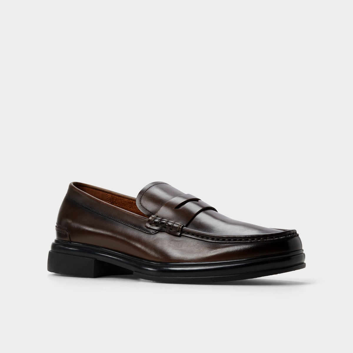 Tucker Other Brown Leather Smooth Men's Loafers & Slip-Ons - Loafer | Aldo