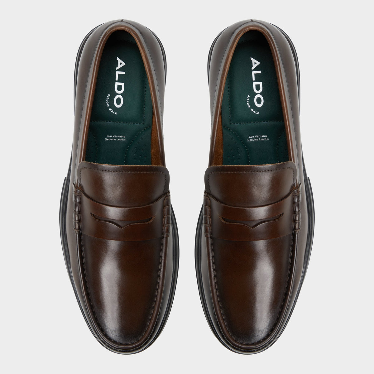 Tucker Other Brown Leather Smooth Men's Loafers & Slip-Ons - Loafer | Aldo