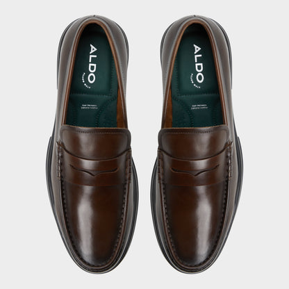 Tucker Other Brown Leather Smooth Men's Loafers & Slip-Ons - Loafer | Aldo