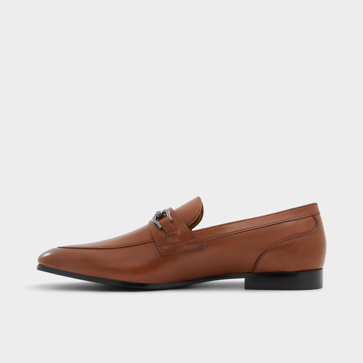 Marinho Cognac Leather Smooth Men's Dress Shoes - Loafer | Aldo