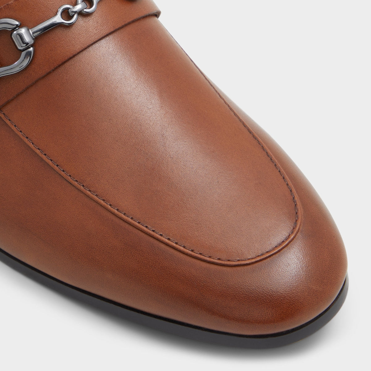 Marinho Cognac Leather Smooth Men's Dress Shoes - Loafer | Aldo
