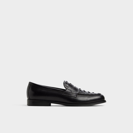 Keifer Black/Silver Multi Men's Dress Shoes - Loafer | Aldo