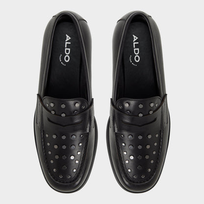 Keifer Black/Silver Multi Men's Dress Shoes - Loafer | Aldo