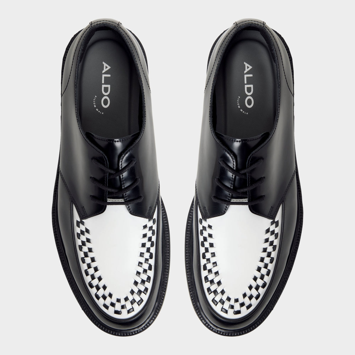 Rocco in Black White - Oxford shoe | Aldo