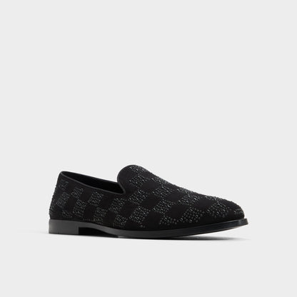 Casino Other Black Synthetic Textured Men's Dress Shoes - Loafer | Aldo