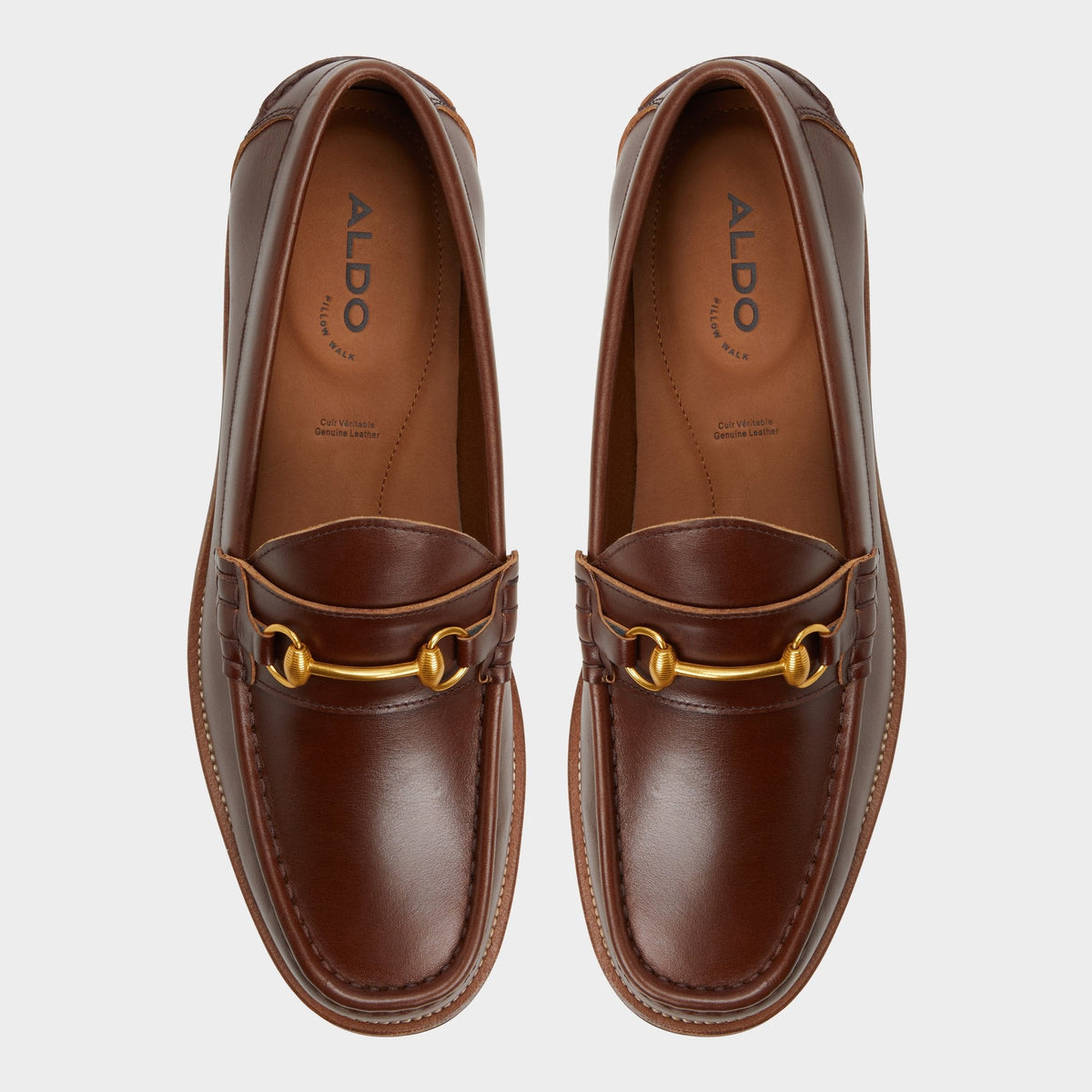 Wildwoodd Medium Brown Men's Dress Shoes - Loafer | Aldo