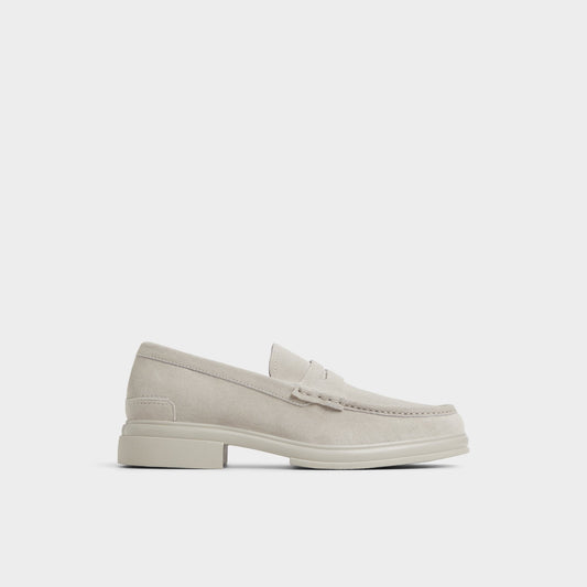 Tucker Light Grey Men's Dress Shoes - Loafer | Aldo