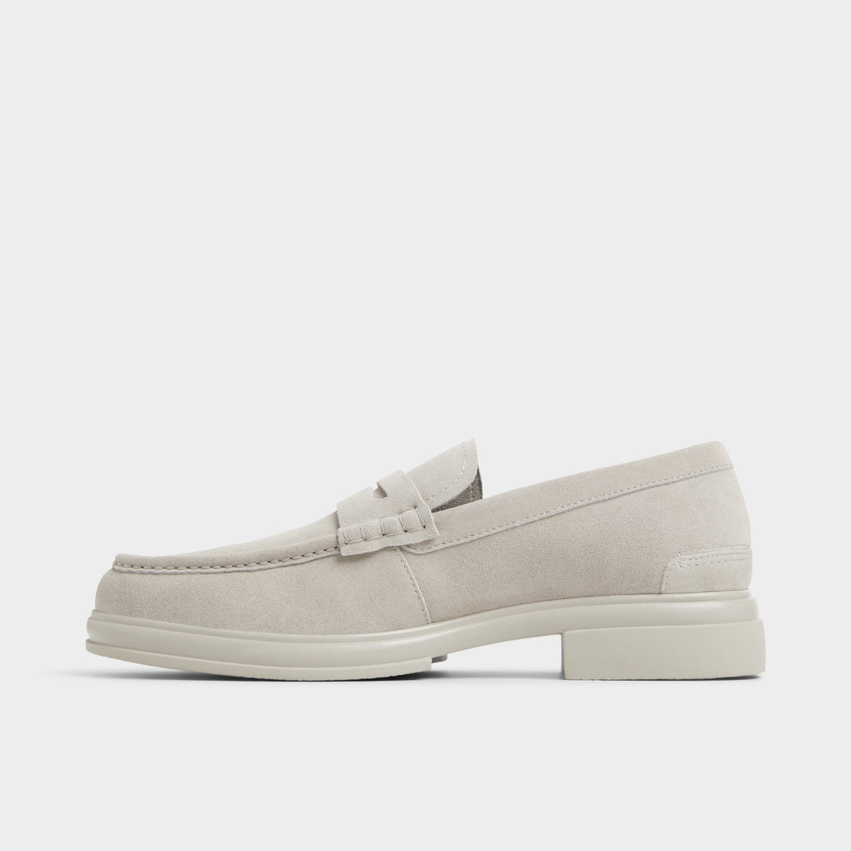 Tucker Light Grey Men's Dress Shoes - Loafer | Aldo