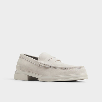 Tucker Light Grey Men's Dress Shoes - Loafer | Aldo