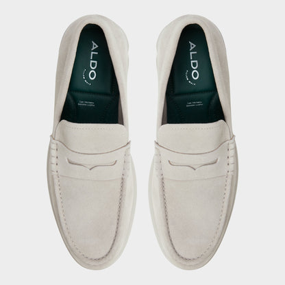 Tucker Light Grey Men's Dress Shoes - Loafer | Aldo