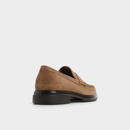 Tucker Other Brown Leather Suede Men's Dress Shoes - Loafer | Aldo