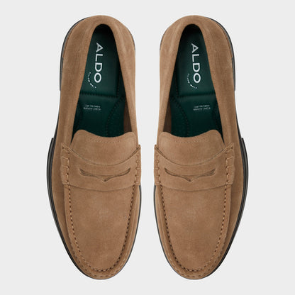 Tucker Other Brown Leather Suede Men's Dress Shoes - Loafer | Aldo