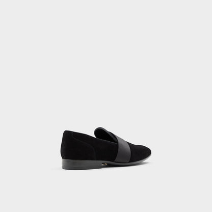 Asaria Open Black Leather Suede Men's Loafers & Slip-Ons - Loafer | Aldo