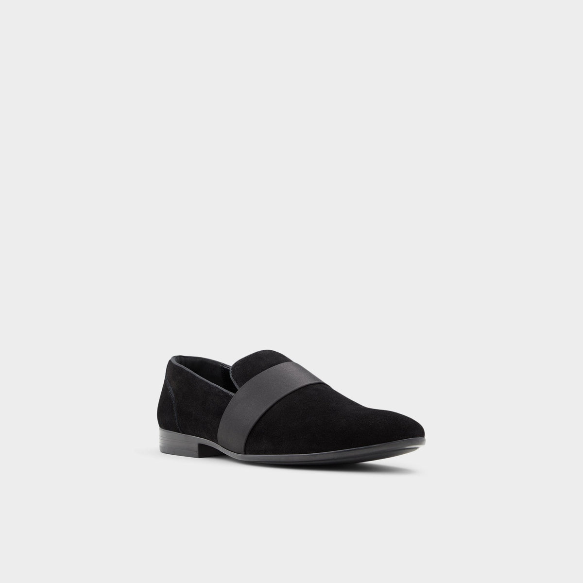 Asaria Open Black Leather Suede Men's Loafers & Slip-Ons - Loafer | Aldo