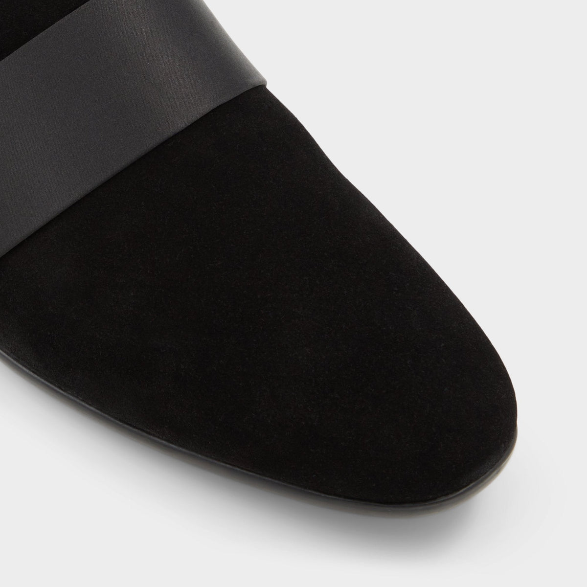 Asaria Open Black Leather Suede Men's Loafers & Slip-Ons - Loafer | Aldo