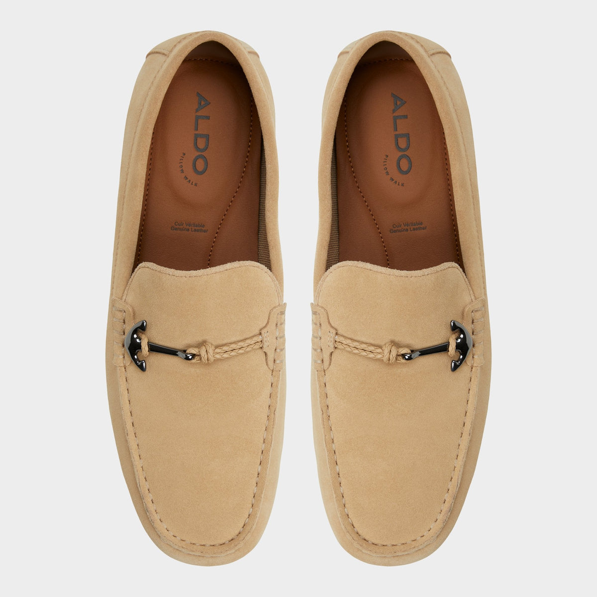 Wilbart Beige Men's Casual Shoes - Driving shoe | Aldo