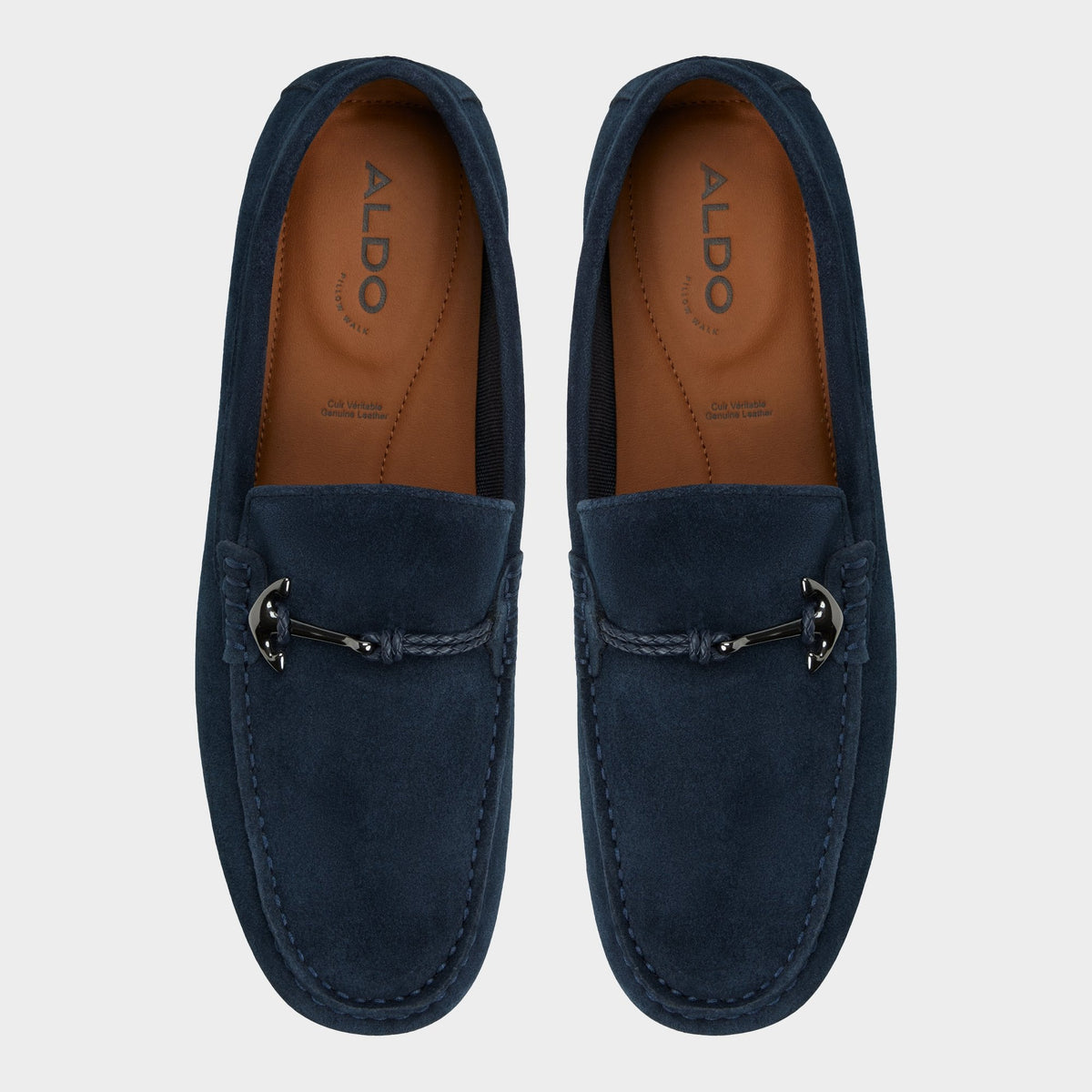 Wilbart Navy Men's Casual Shoes - Driving shoe | Aldo