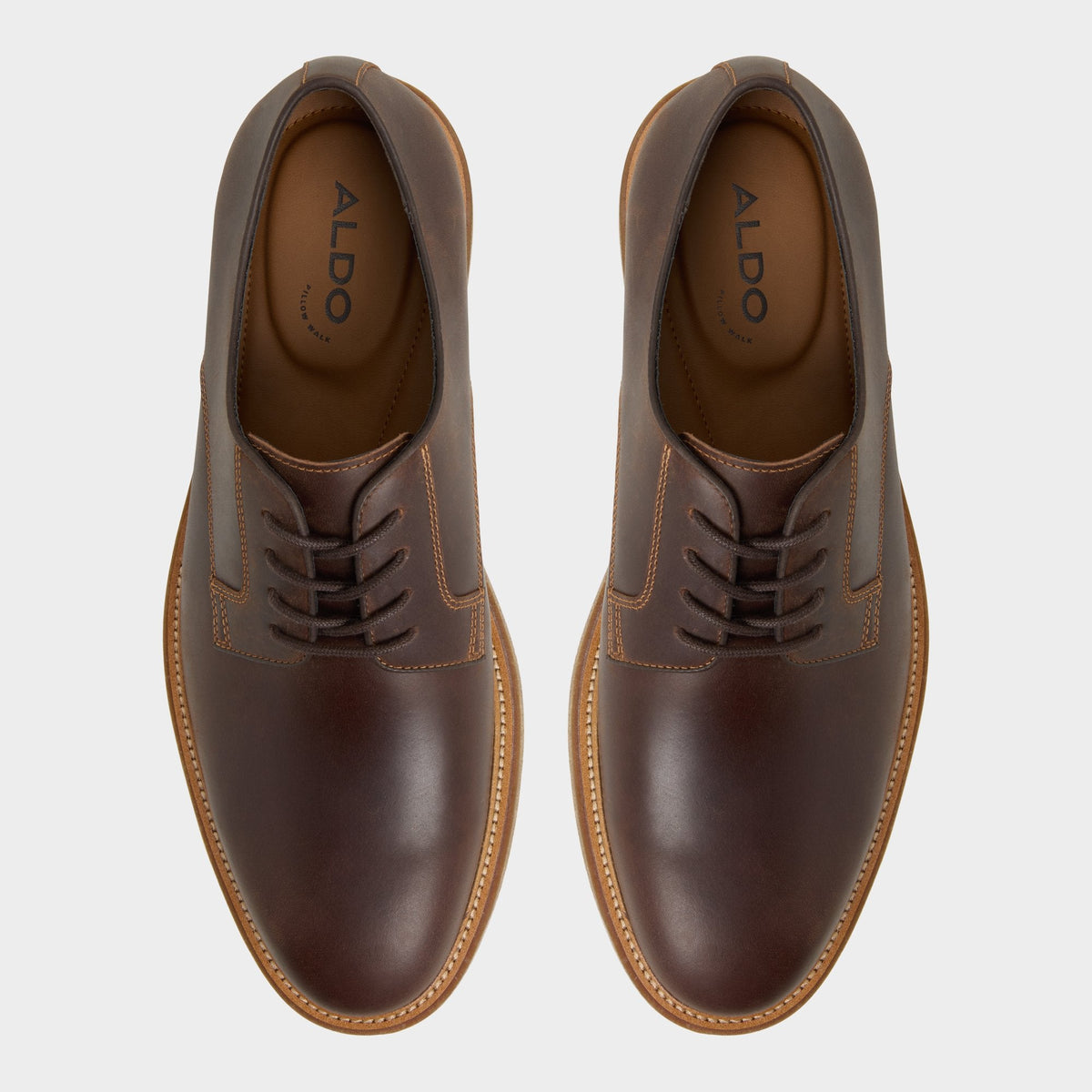 Raiden Brown Overflow Men's Oxfords & Lace-ups - Derby shoe | Aldo
