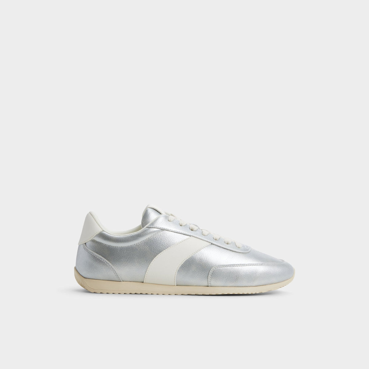 Nathaniel in Silver - Low top sneaker, Cup sole | Aldo