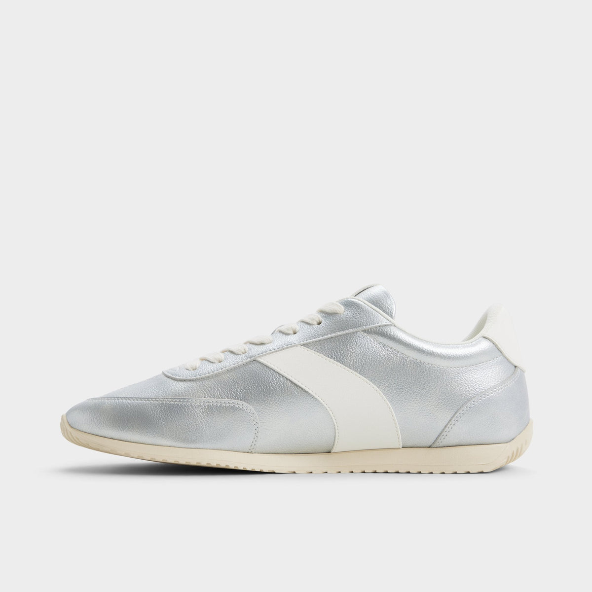 Nathaniel in Silver - Low top sneaker, Cup sole | Aldo