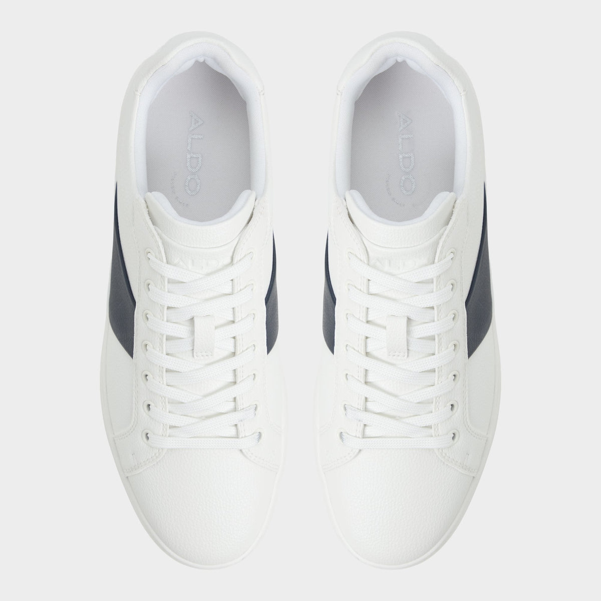 Ozzy White/Navy Men's Low top - Low top sneaker, Cup sole | Aldo