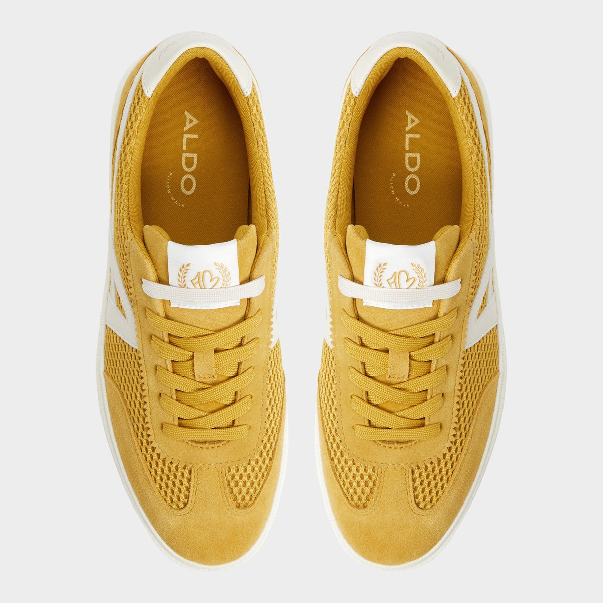Clubtrainer Medium Yellow Men's Low top - Low top sneaker, Cup sole | Aldo