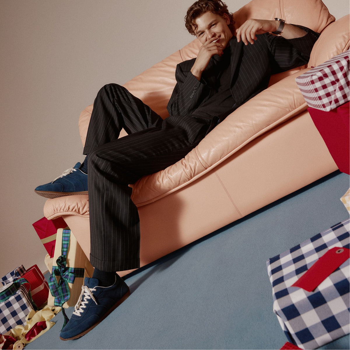 Nathaniell in Navy - Low top sneaker, Cup sole | Aldo