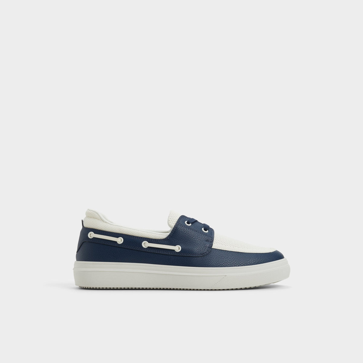 Wildwave White/Navy Men's Casual Shoes - Boat shoe | Aldo
