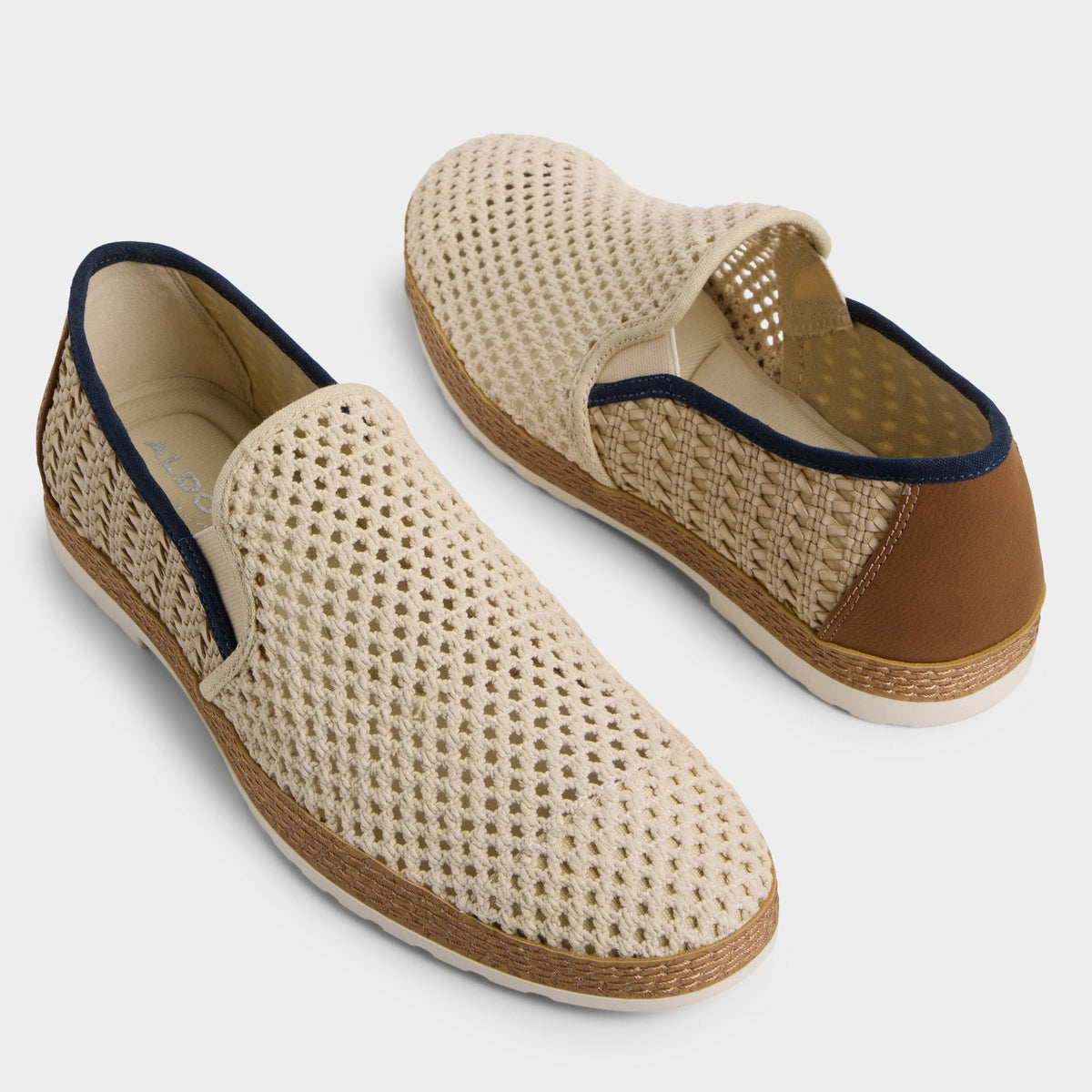 Kianou Beige Men's Casual Shoes - Espadrille | Aldo