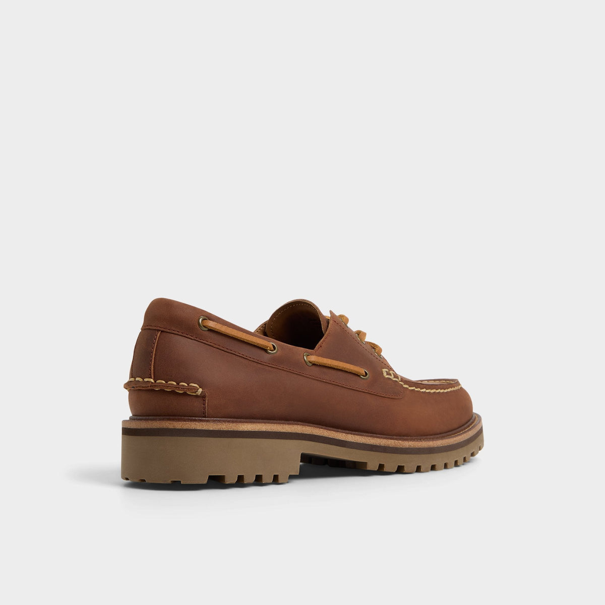Cedric in Brown Overflow - Boat shoe | Aldo