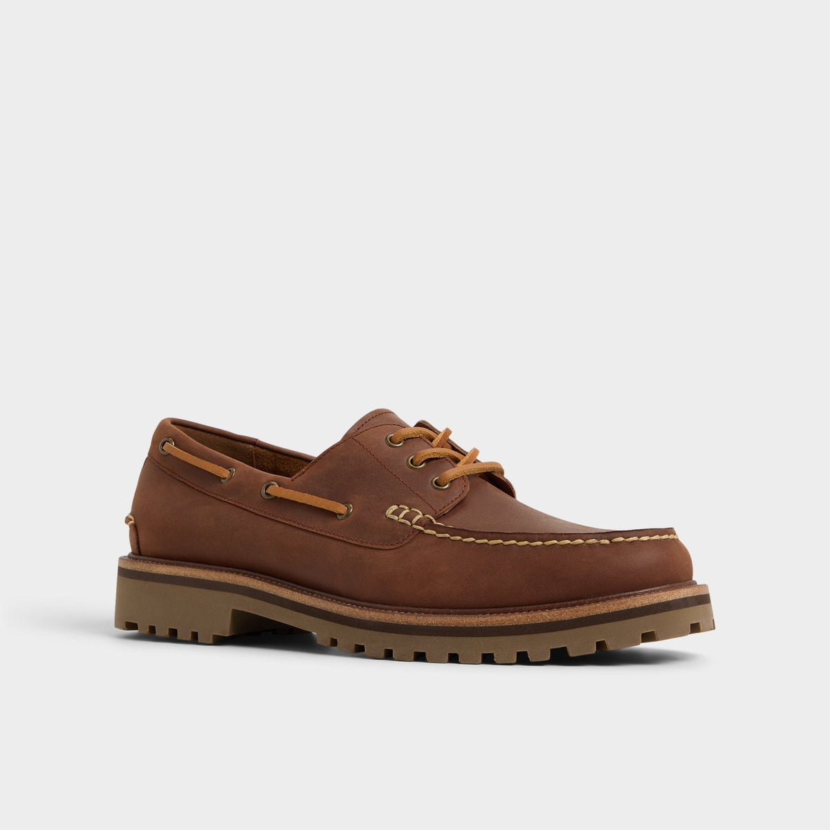 Cedric in Brown Overflow - Boat shoe | Aldo