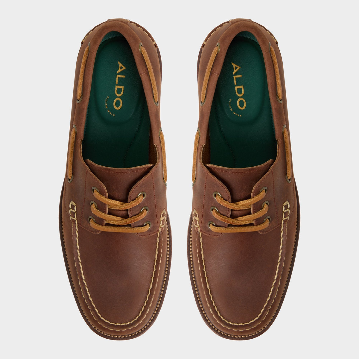 Cedric in Brown Overflow - Boat shoe | Aldo