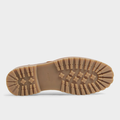 Finn in Medium Brown - Boat shoe, Lug sole | Aldo