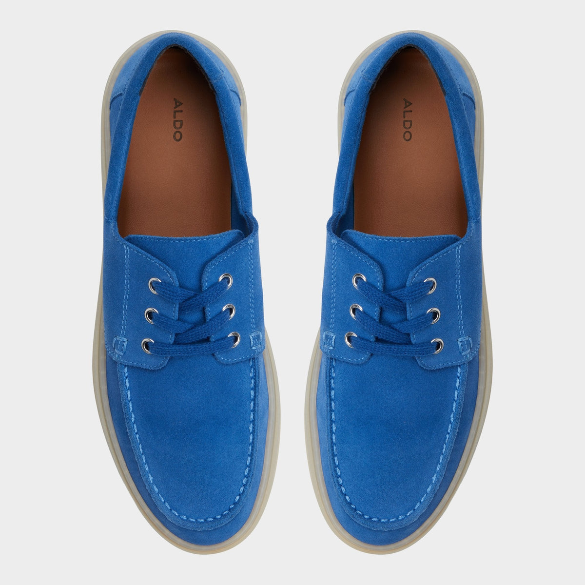 Stazo Medium Blue Men's Casual Shoes - Boat shoe | Aldo
