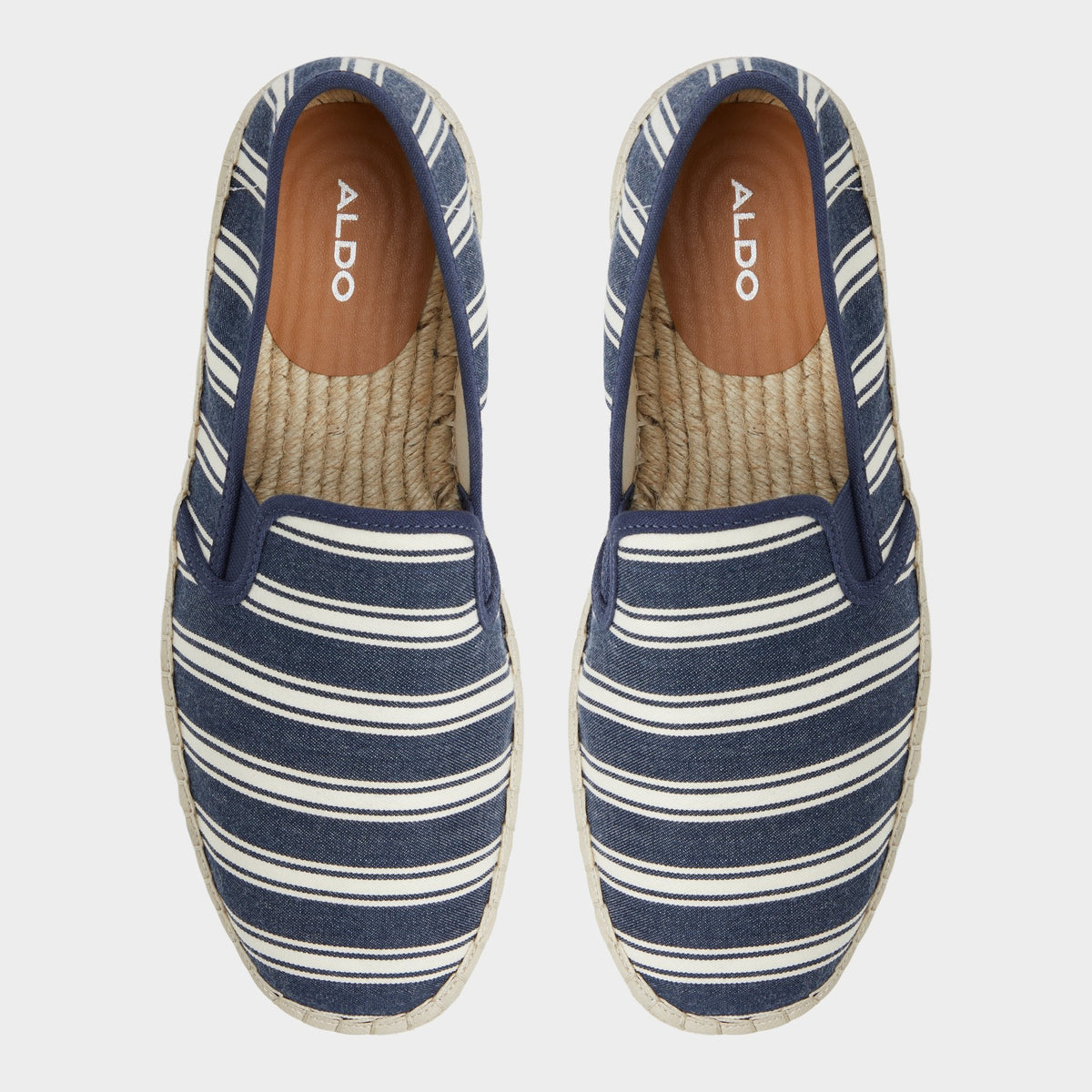 Johnney Navy Men's Loafers & Slip-Ons - Espadrille | Aldo