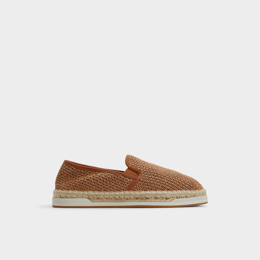 Johnney Cognac Textile Raffia Men's Espadrilles - Espadrille | Aldo