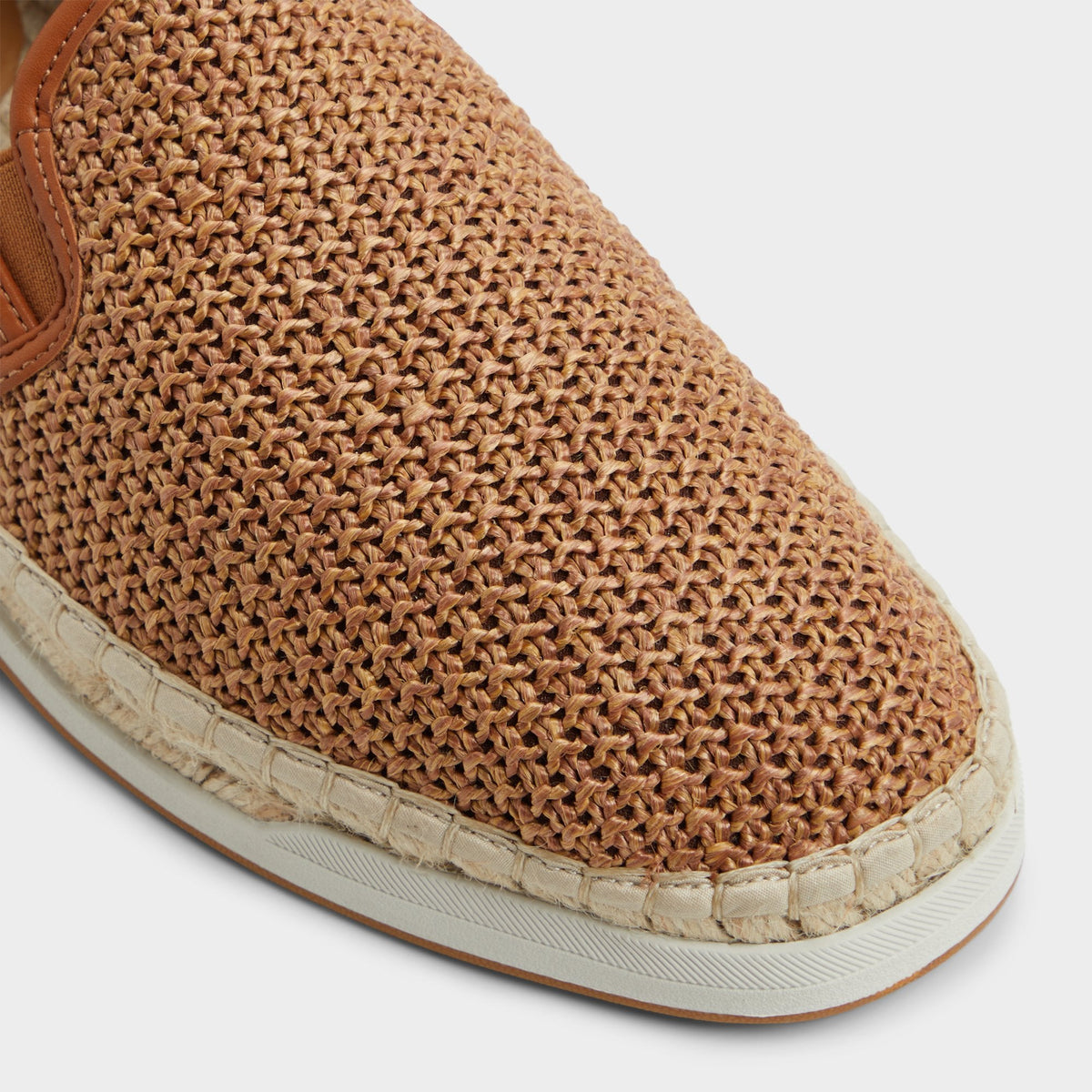 Johnney Cognac Textile Raffia Men's Espadrilles - Espadrille | Aldo