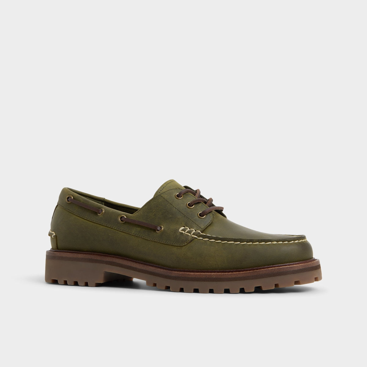 Cedric in Khaki - Boat shoe | Aldo