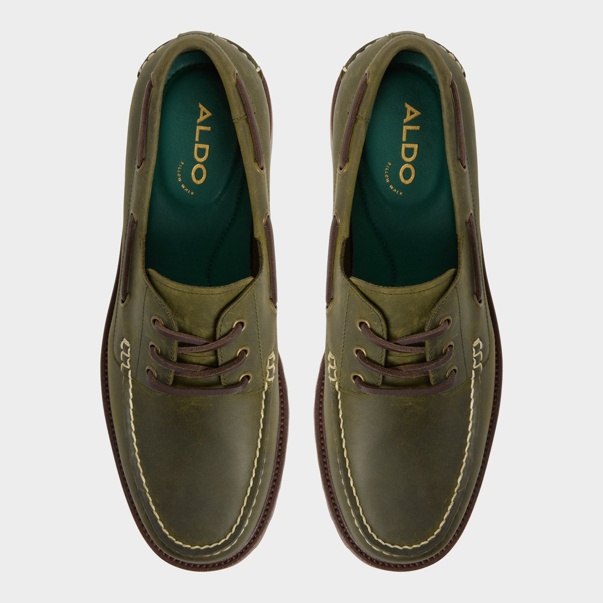 Cedric in Khaki - Boat shoe | Aldo